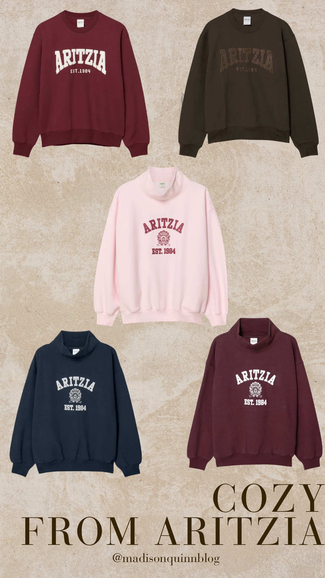 Absolutely love a sweatshirt for the fall! Love to be comfy and cozy!

aritzia loungewear comfy cozy sweatshirt mockneck 

 #LTKgrwm #LTKootd #LTKSeasonal