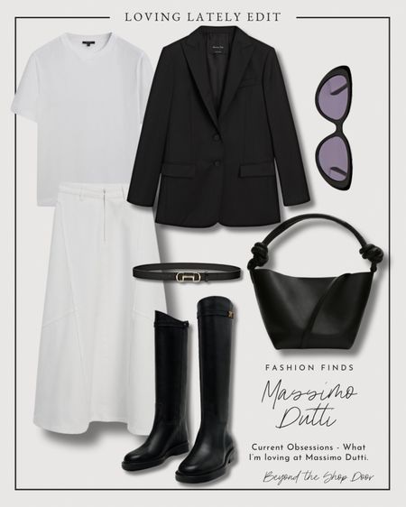 Fashion Finds at Massimo Dutti
Current Obsessions - What I’m loving at Massimo Dutti.

Massimo Dutti Outfit : Riding Boots | Oversized Blazer | White Skirt


#LTKstyletip #LTKshoes #LTKover50style