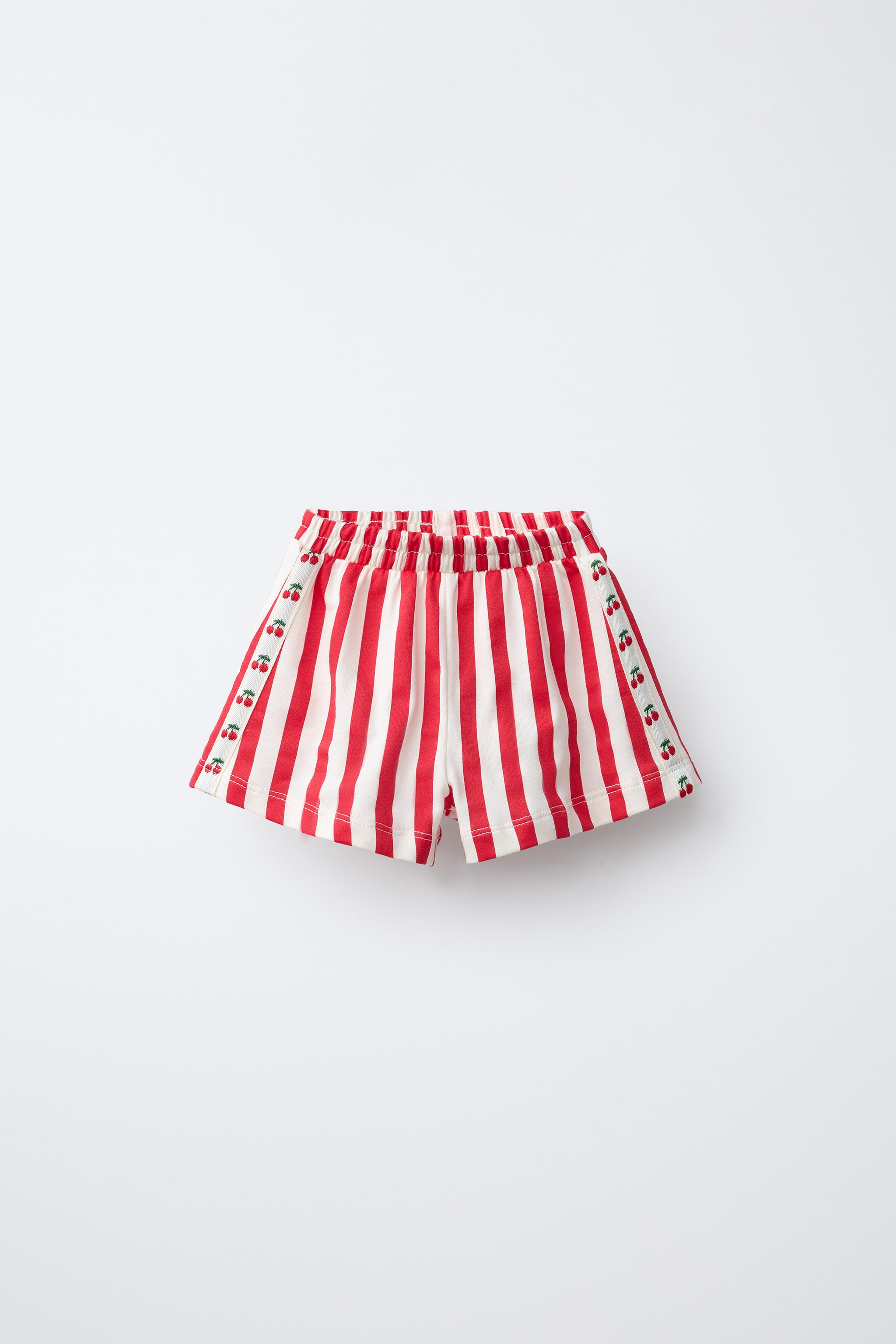 STRIPED BAND SHORTS | Zara US