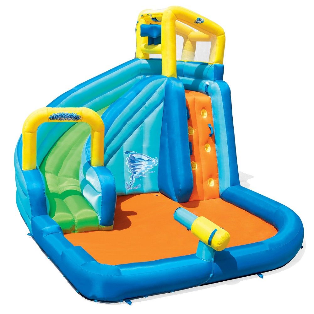 H2OGO! Hydrostorm Splash Kids Inflatable Slide Water Park | Target