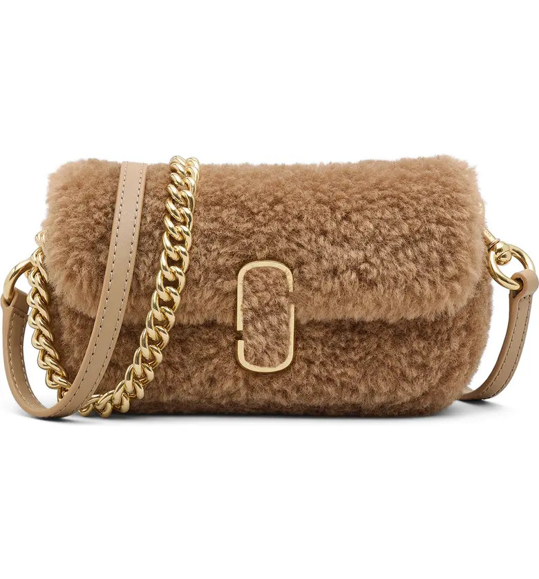 Marc Jacobs Mini The Teddy J Marc Faux Fur Shoulder Bag | Nordstrom | Nordstrom