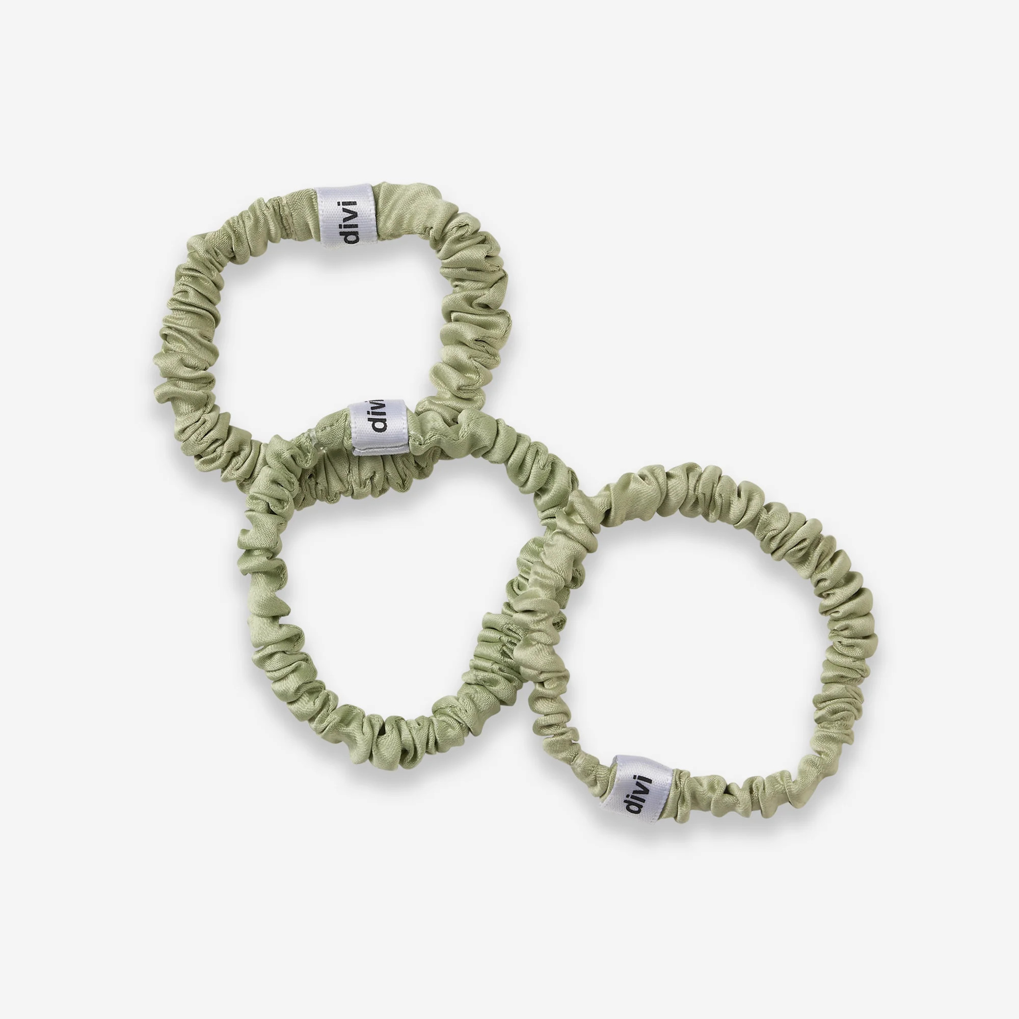 Divi Scrunchie 3-Pack | Silky, Anti-Breakage Hair Scrunchies | Divi Official