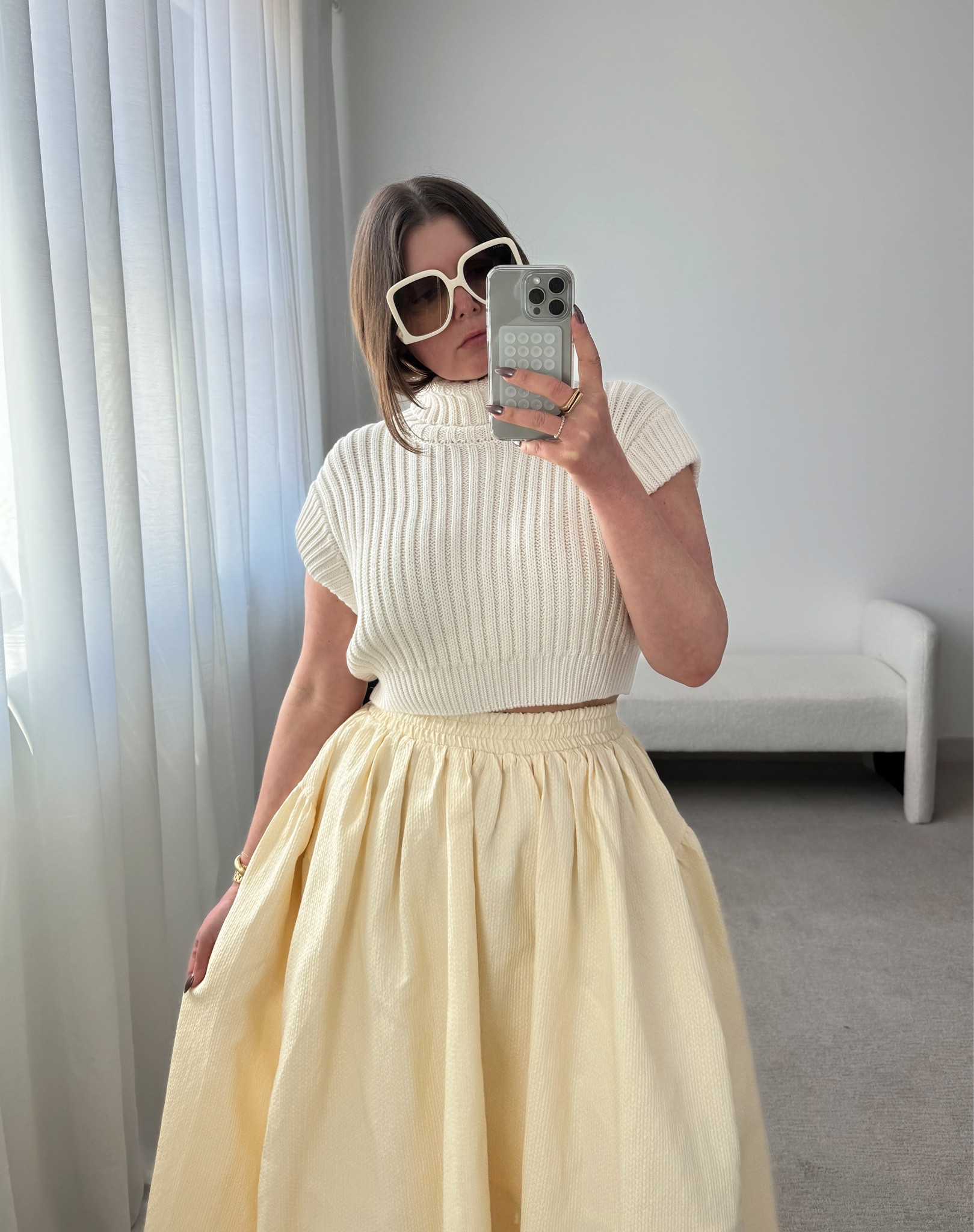 Maxi skirt runs tts
Top runs tts, I sized up for length
Spring outfit
Vacation outfit
Easter

#LTKfindsunder100 #LTKSeasonal