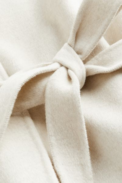 Tie-belt Wool Jacket | H&M (US + CA)