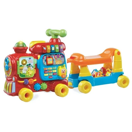 VTech, Sit-to-Stand Ultimate Alphabet Train, Ride-On Train Toy - Walmart.com | Walmart (US)