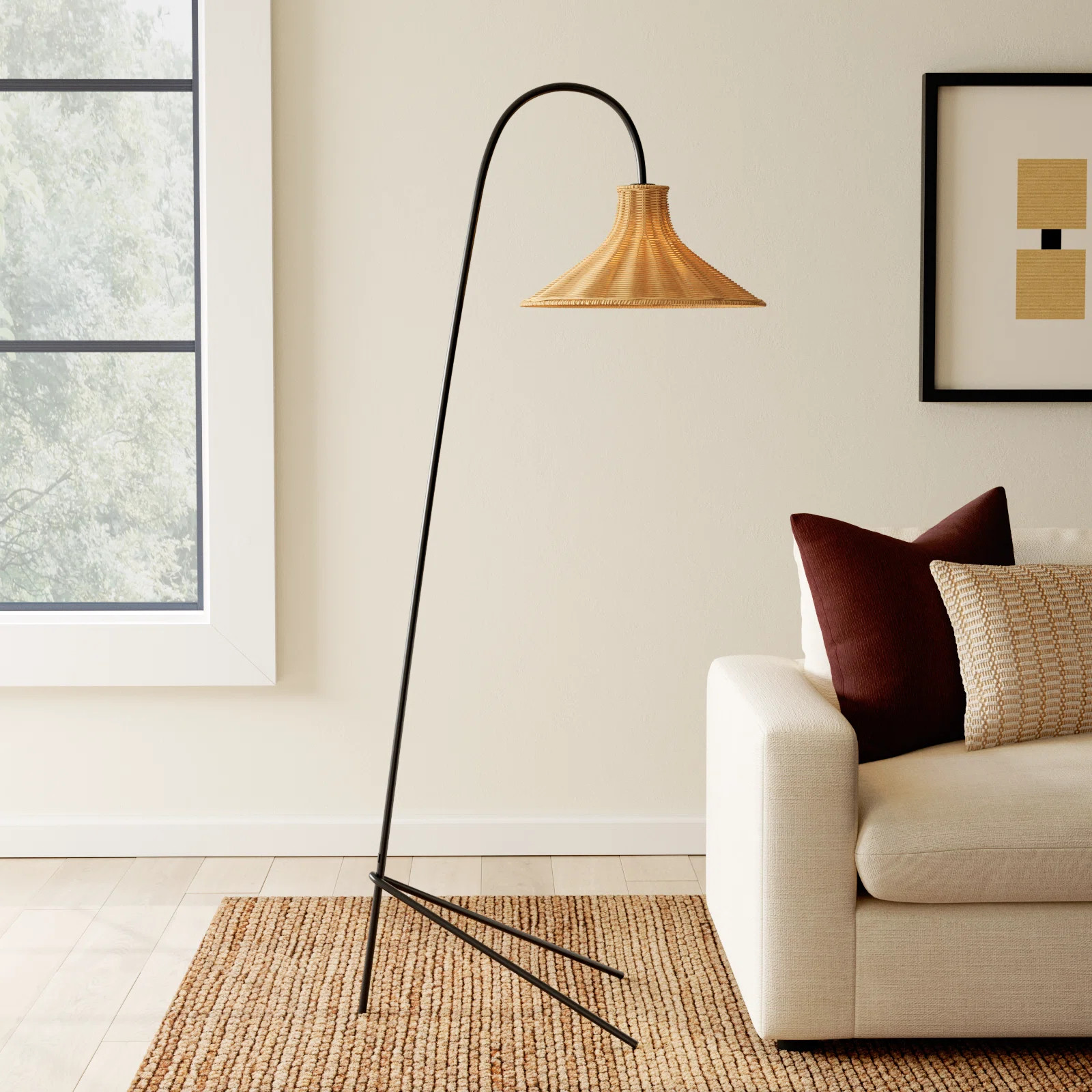 Joss & Main Sylvia 66.5 Black & Reviews | Wayfair | Wayfair North America