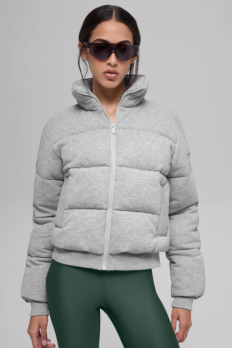 Sweatshirt Puffer - Clover Green | Alo Yoga (US)