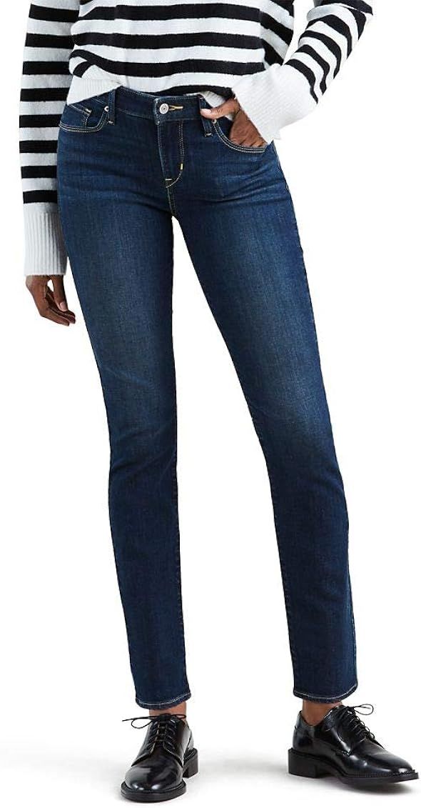 Levi's Women's Classic Mid Rise Skinny Jeans | Amazon (US)
