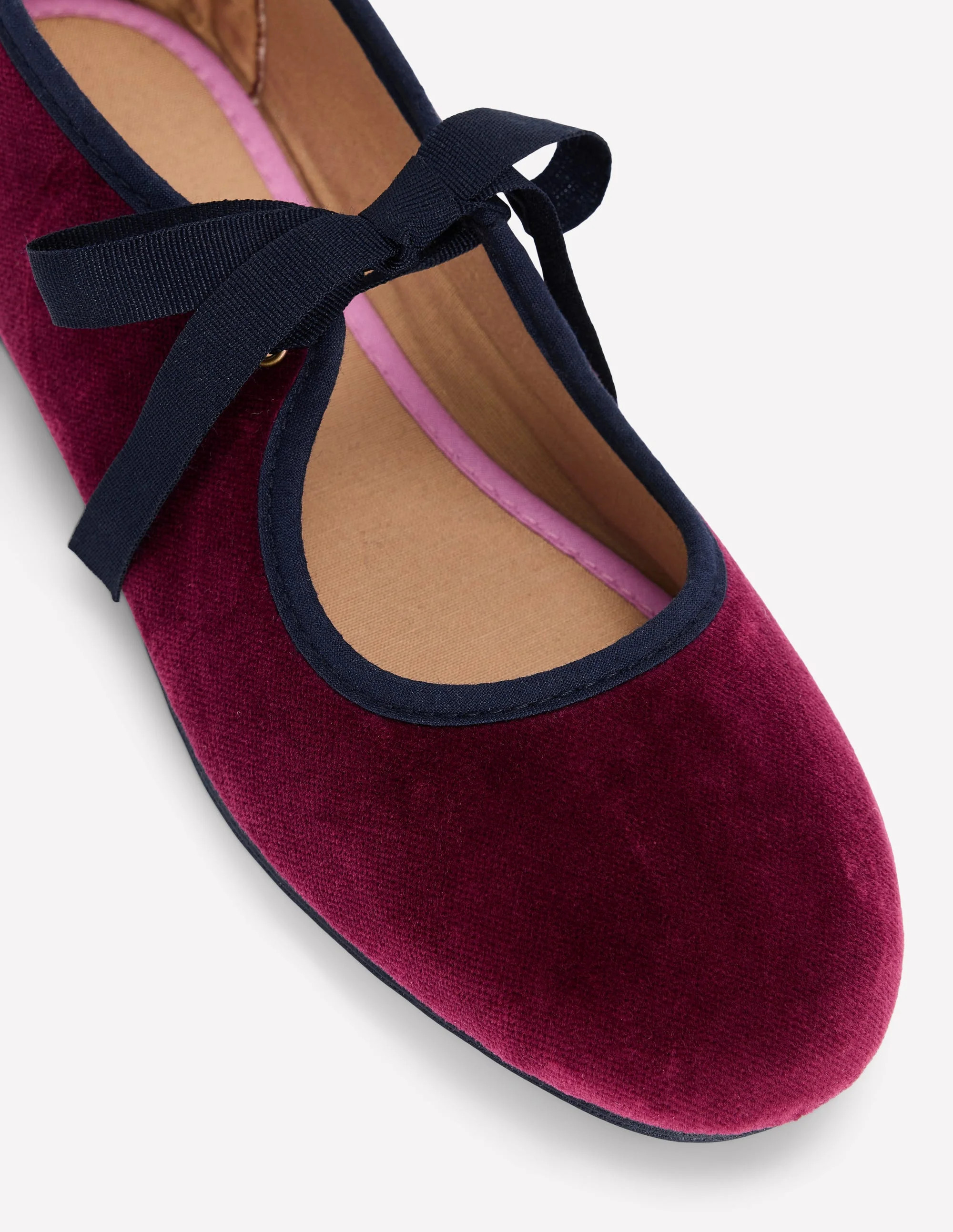 Flexi Tie Mary Janes-Chocolate | Boden (US)
