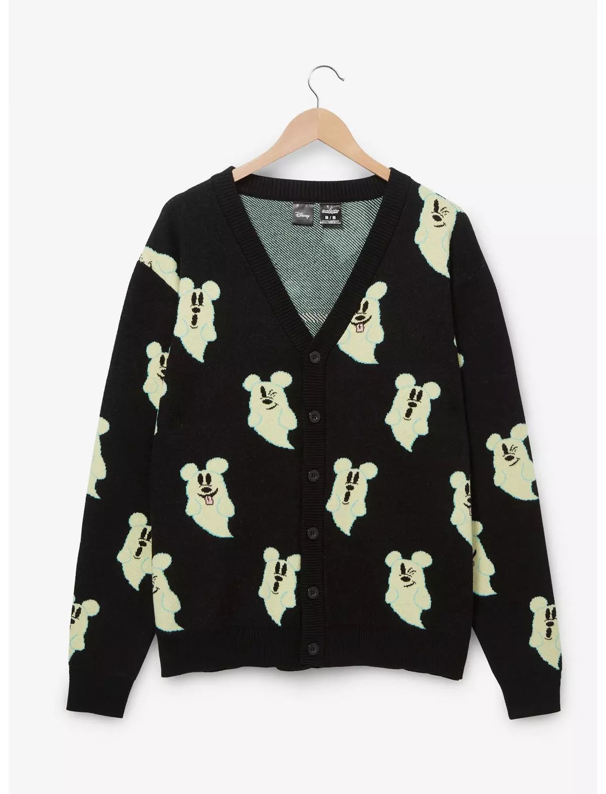 Cakeworthy Disney Mickey Mouse Ghost Allover Print Cardigan - BoxLunch Exclusive | BoxLunch