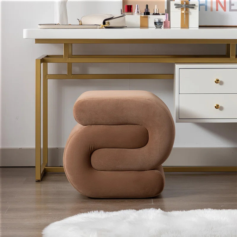 Mercer41 Jaszlyn 19.3" S-shape Ottoman & Reviews | Wayfair | Wayfair North America
