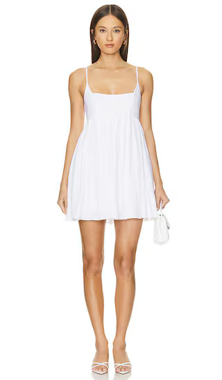 Tracy Mini Dress in White | Revolve Clothing (Global)