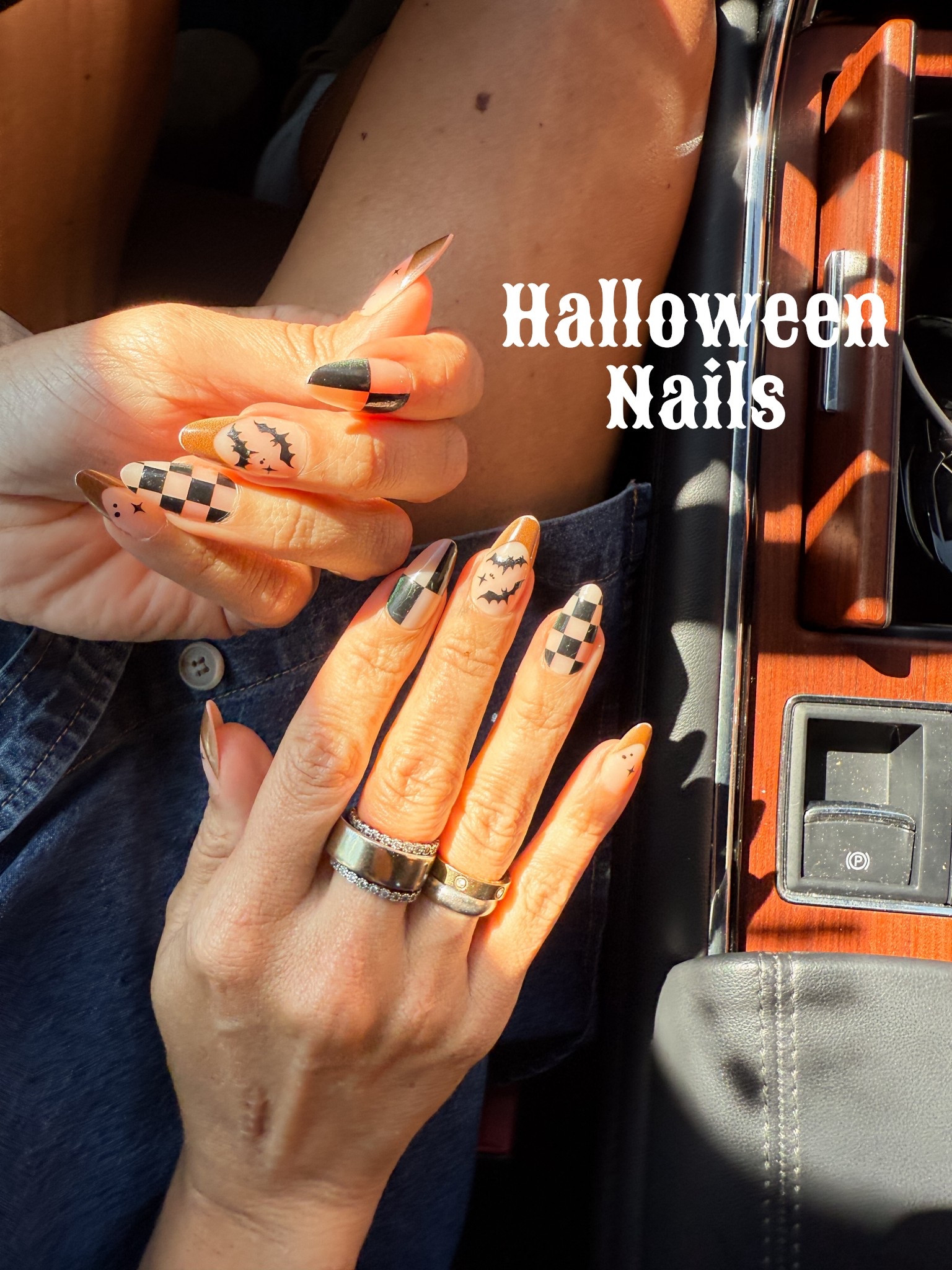 Love me a theme!
Also, the pink glue is freaking AMAZING!  The last two sets I’ve put on lasted 14+ days without one falling off. This set, I’m taking off voluntarily because I want to do a new set! 10/10 nails glue!


#LTKStyleTip #LTKHalloween #LTKFindsUnder50