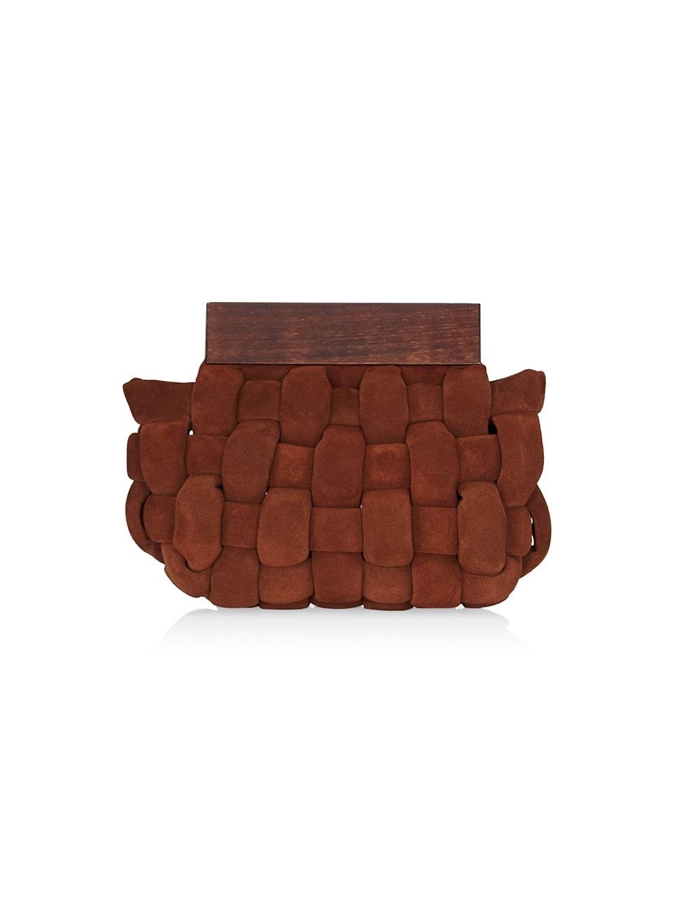 Pia Suede Woven Clutch | Saks Fifth Avenue
