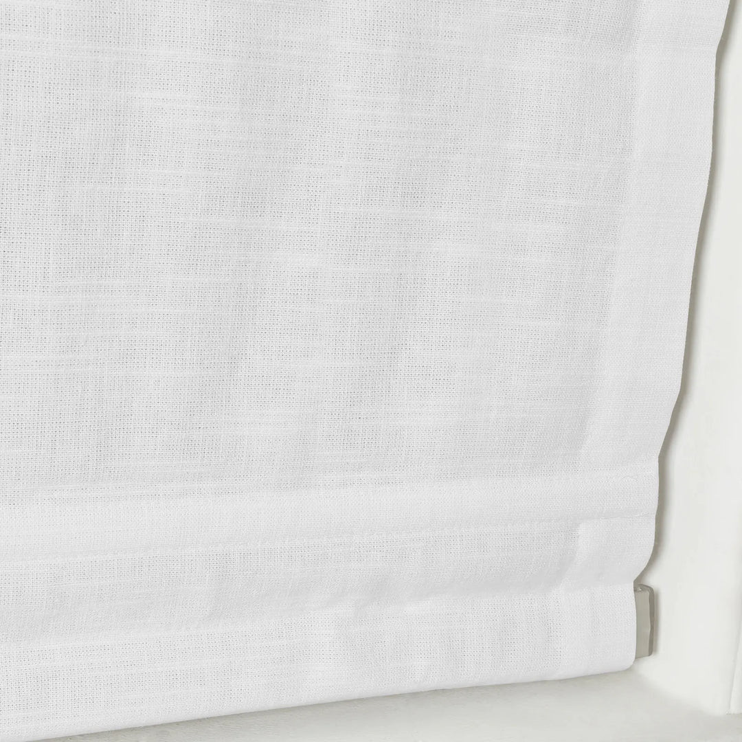 Jawara Linen Cotton Roman Shade Cordless Plus Size | TWOPAGES