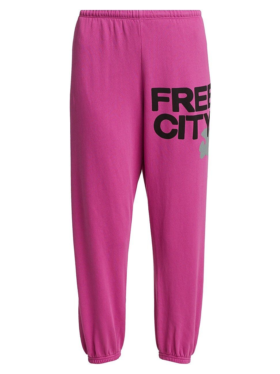 Free City Women's Logo Sweatpants - Tokyo Pink - Size XS | Saks Fifth Avenue