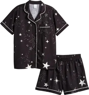 Nordstrom Kids' Print Two-Piece Short Pajamas | Nordstrom | Nordstrom