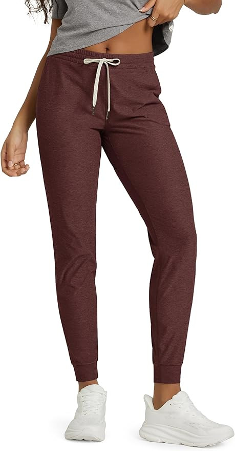 ODODOS Women's Performance Joggers - Ultra Soft odSTRATUM Tech Sweatpants Adjustable Mid Rise Pan... | Amazon (US)
