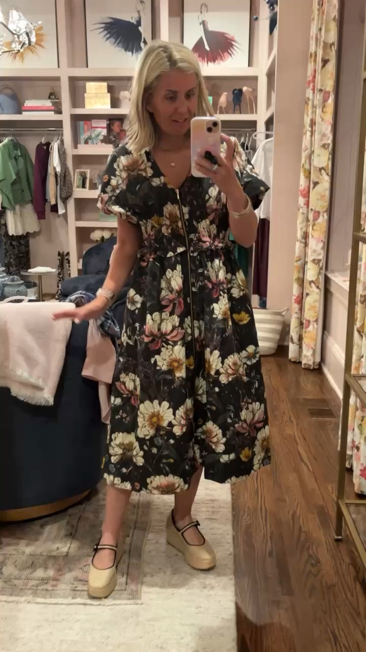 Use code CAT30 to save 30% at Anthro + spend $200 now, get $50 later for holiday gifting, 12/11-12/25! 

Wearing XS dress and 7 shoe (I sized down a size) 

#LTKSaleAlert #LTKOver40 #LTKstorytime