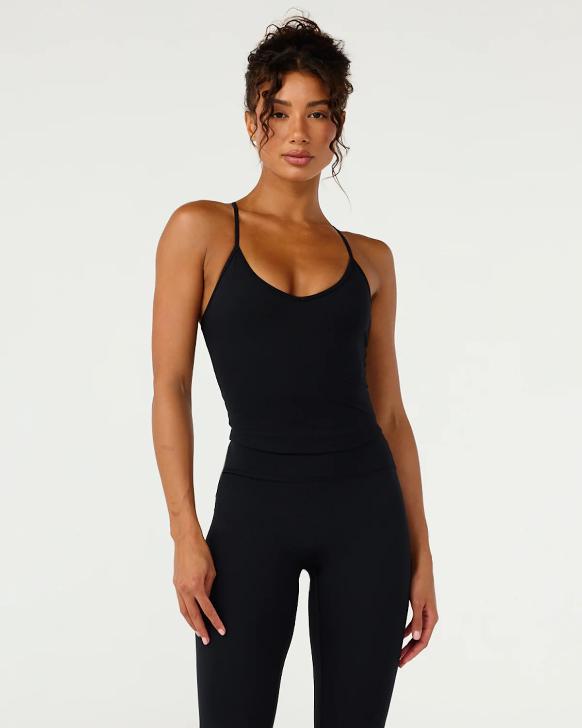 Form Leisure Tank | Black | Crop Shop Boutique US
