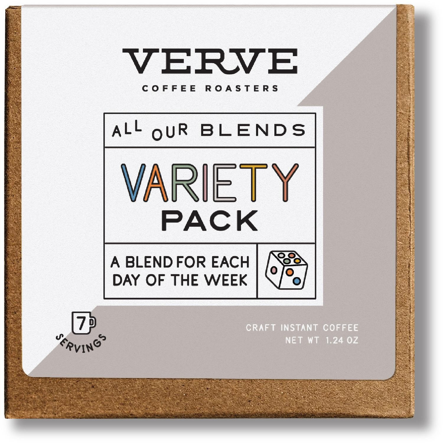 Verve Instant Craft Coffee Sampler - Package of 7 Assorted | REI
