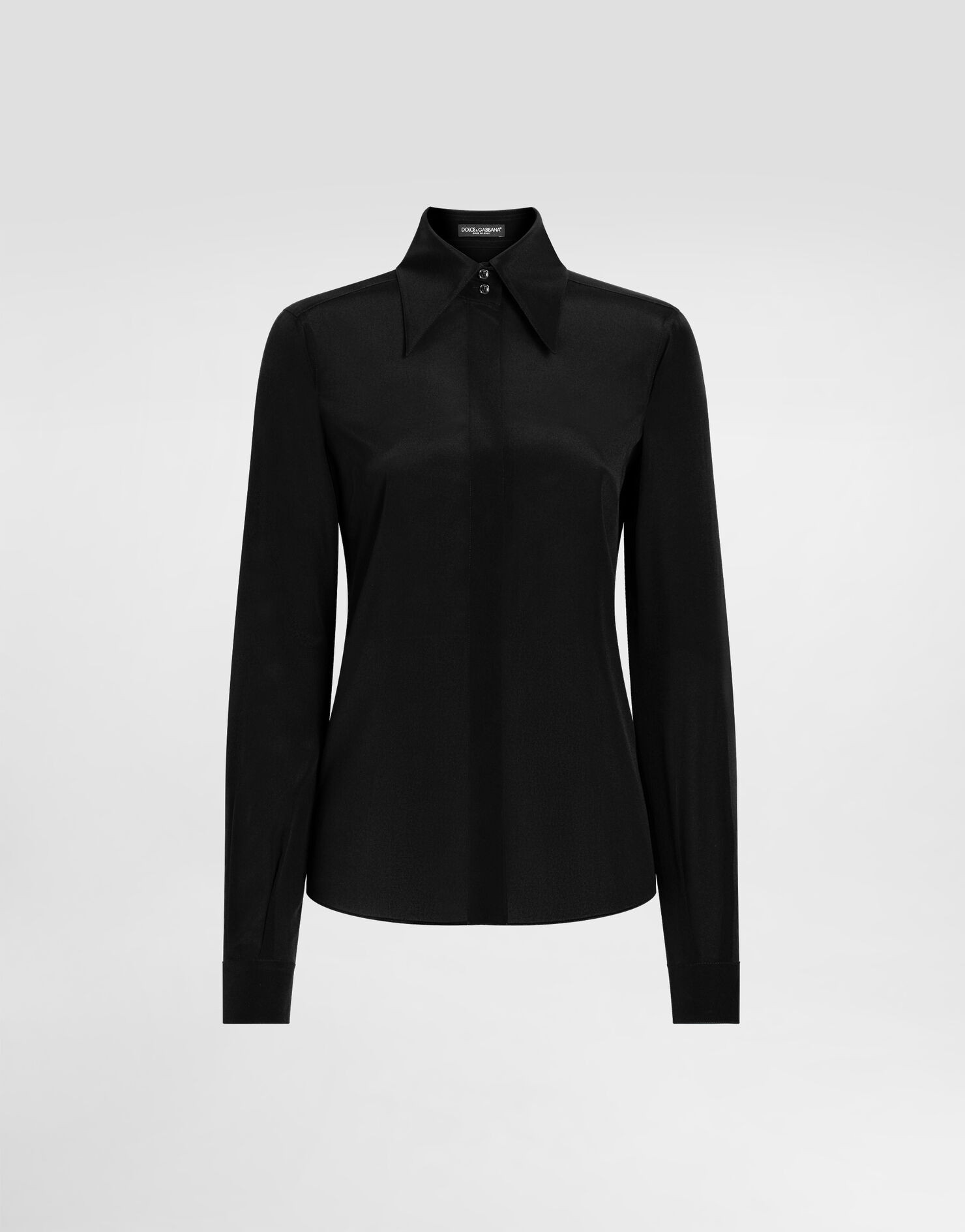 Stretch silk shirt | Dolce & Gabbana US
