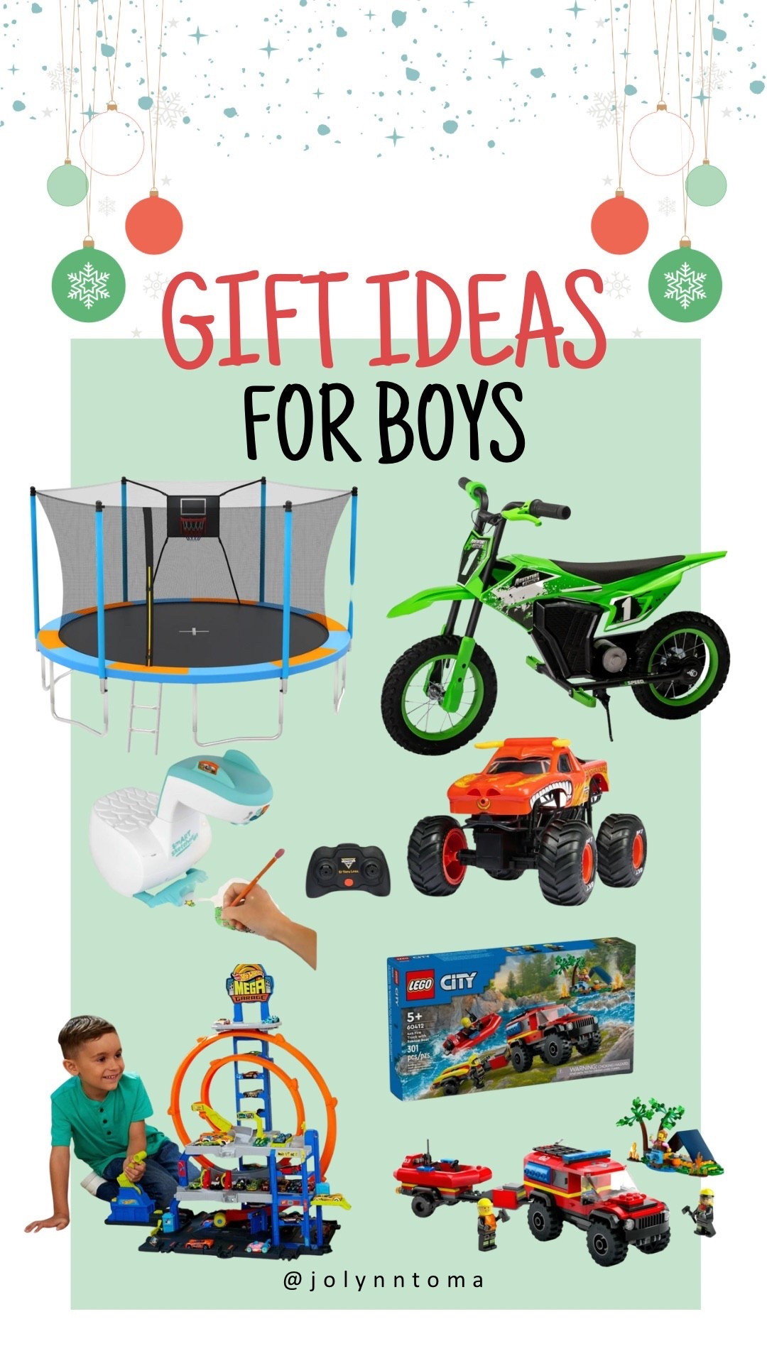 Top gift items for boys!
