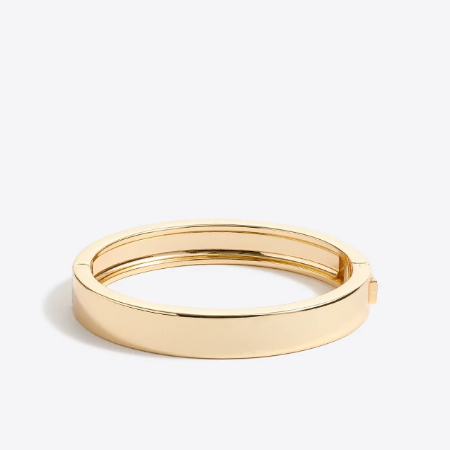 Classic gold bangle bracelet | J.Crew Factory