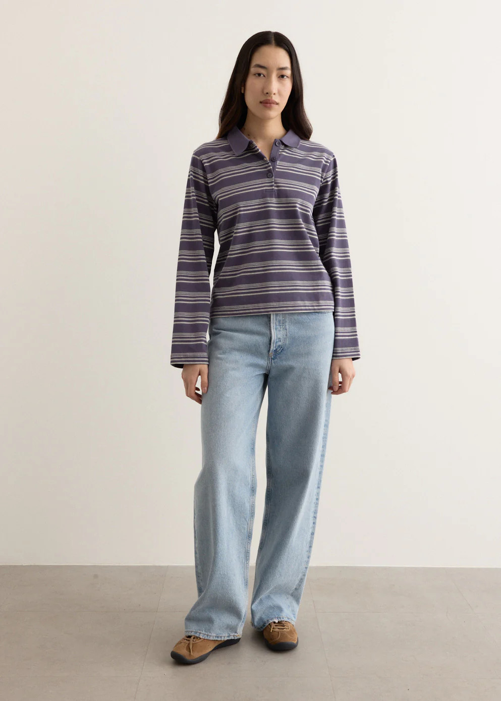 Virtue Long Sleeve Polo | Incu