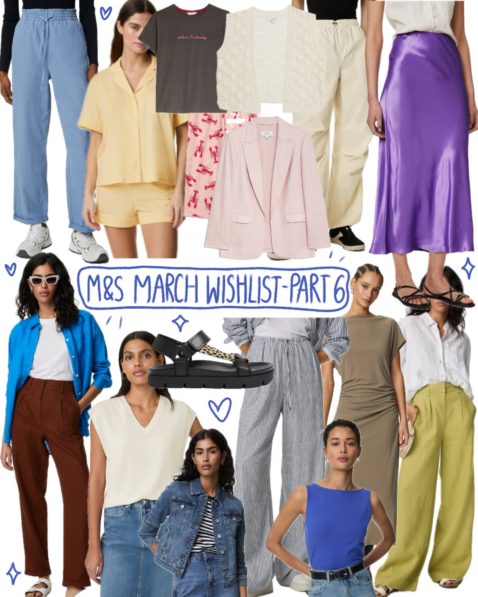M&S March Wishlist Part 6!
So many gorgeous pairs of linen trousers for spring and summer! I love the striped linen trousers 🩵

#LTKfindsunder50 #LTKstyletip #LTKworkwear