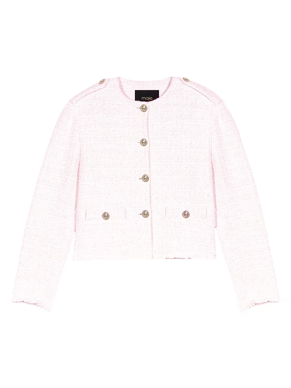 Cropped Tweed Jacket | Saks Fifth Avenue