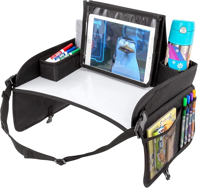 Lusso Gear Kids Travel Tray - Inspire Active Toddlers & Big Kids for Years, Dry Erase Board & Eat... | Amazon (US)