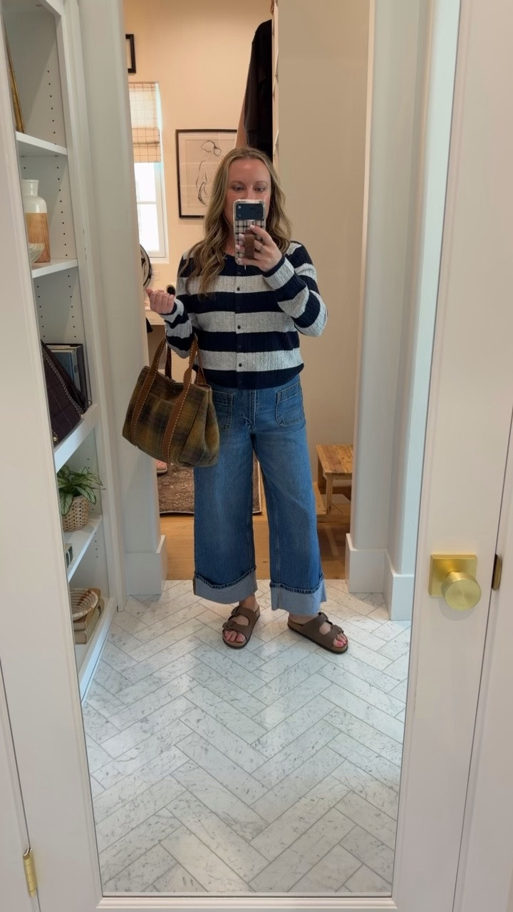 Look how cute this outfit is! It’s all from @Walmart perfect for fall! Wearing a medium in the top, 8 in the pants. Pants run a bit small.

#LTKMidsize #LTKgrwm #LTKootd