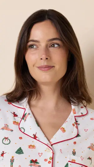 Pima Knit Cropped Pajama Set | Nordstrom