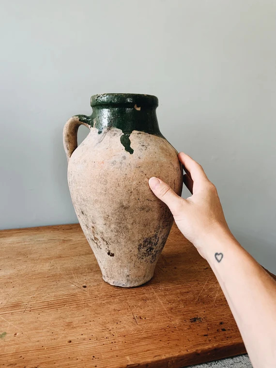 Antique Terra Cotta Olive Oil Jug Antique Terra Cotta Jug | Etsy | Etsy (US)