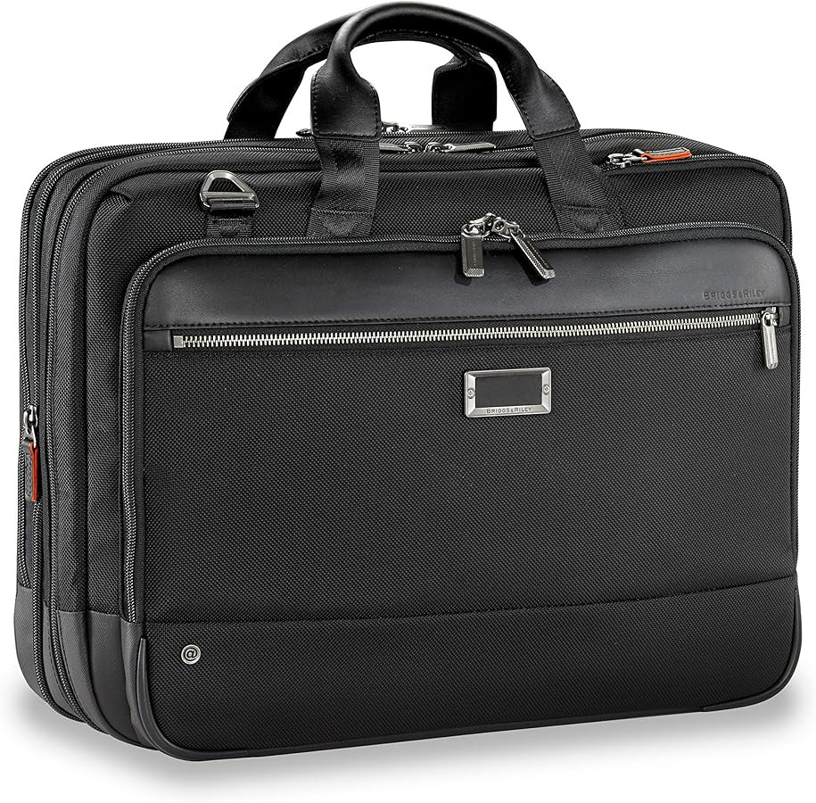 Briggs & Riley @ Work-Brief, Black, Large Expandable | Amazon (US)