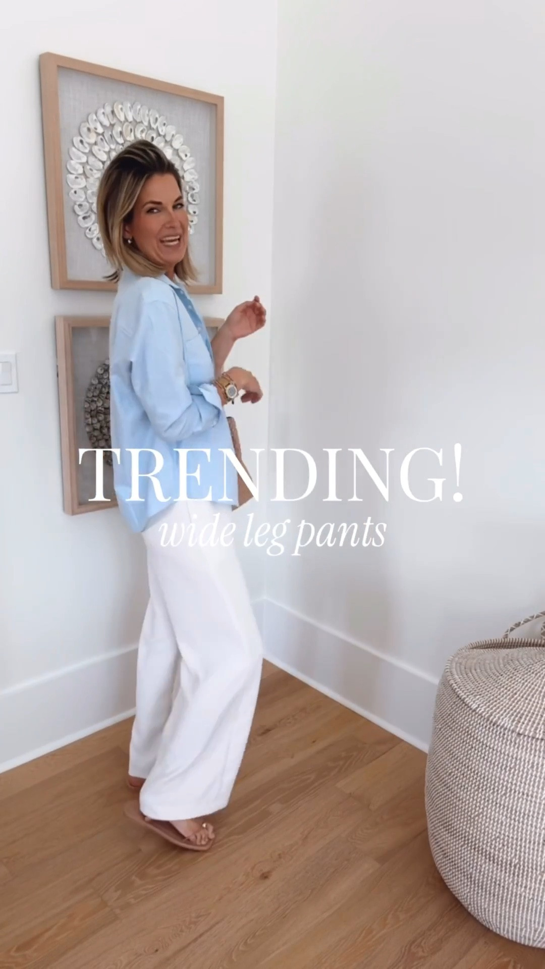 Tall-friendly wide leg pants! I’m 5’11” wearing the tall inseam in all pairs. 

#LTKootd #LTKOver40 #LTKTall