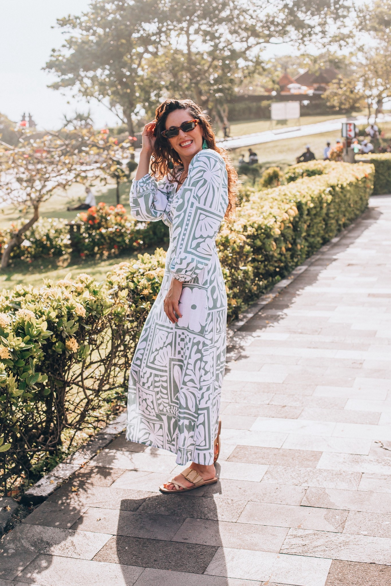 Summer Outfit | Mother’s Day outfit | Mother’s Day dress | summer dress | spring dress | green print dress | long sleeve dress | floral dress 

#LTKFindsUnder100 #LTKStyleTip #LTKTravel
