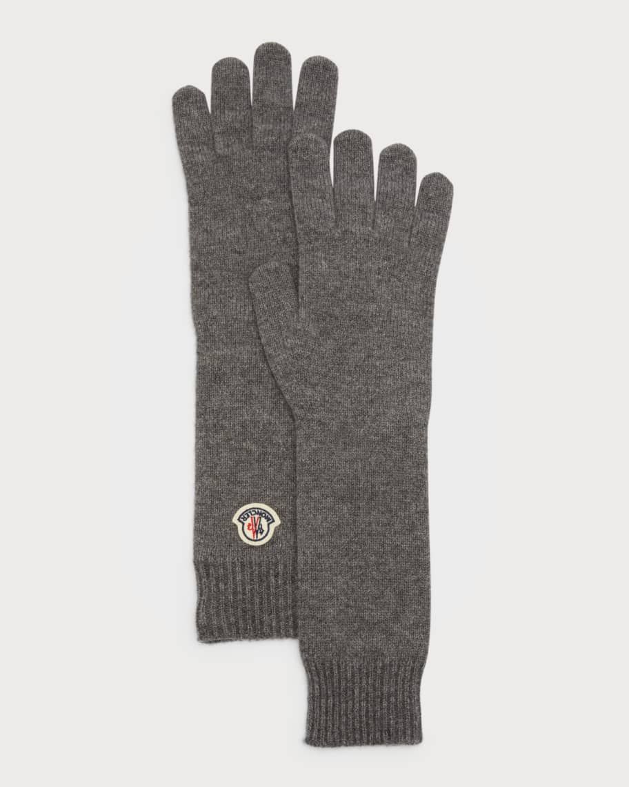 Moncler Cashmere Knit Gloves | Neiman Marcus