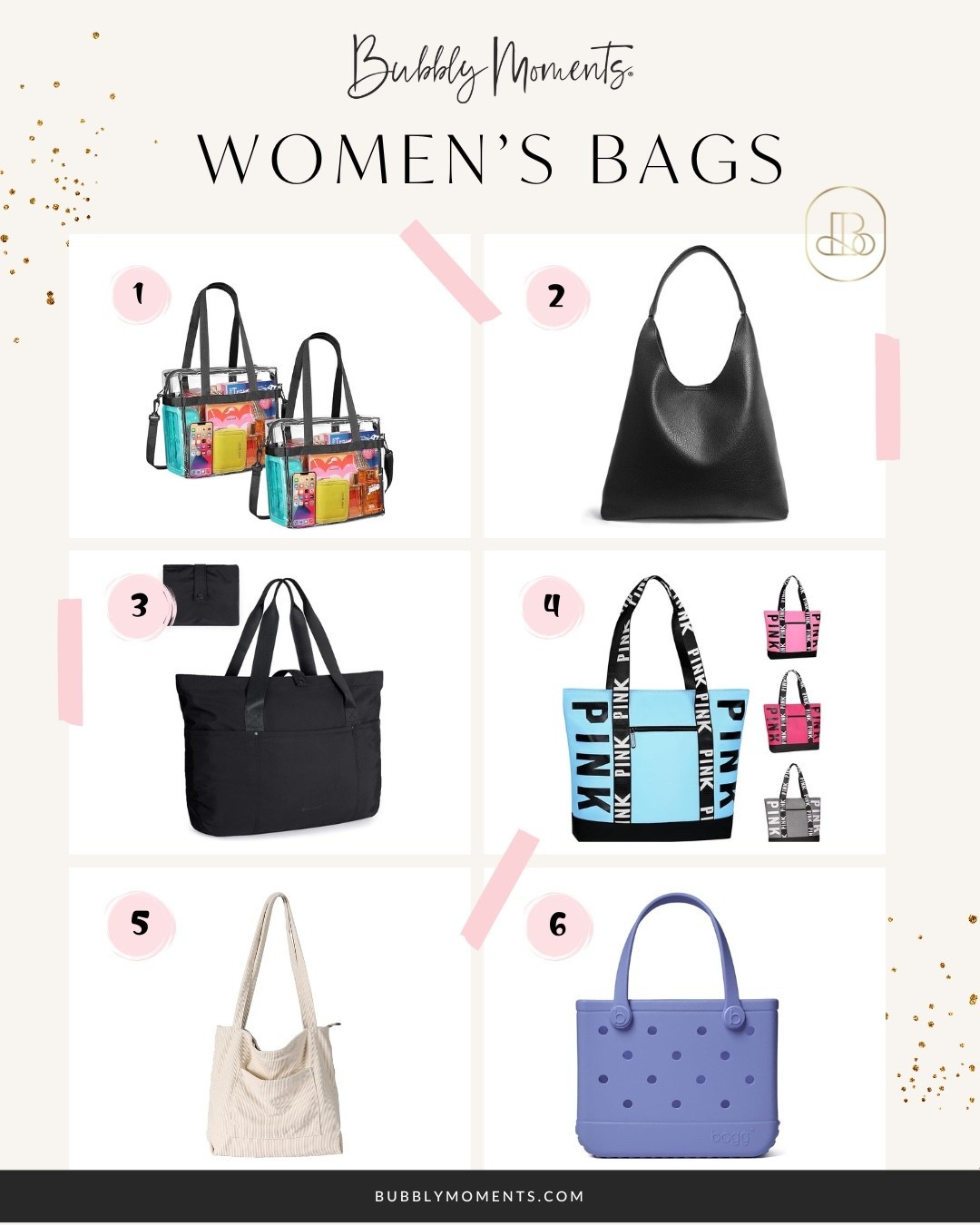 👜 Carry Confidence, in Style.
From chic totes to elegant crossbodies, these handbags complete every outfit with ease.
#LTKBagLove #HandbagGoals #EverydayChic #LTKStyle #BagObsession #FashionEssentials #StylishAccessories #OOTDReady #LTKFinds #BubblyMoments #LuxuryLook #TimelessStyle #BagLover #LTKWomen #EffortlessElegance


#LTKSaleAlert #LTKStyleTip