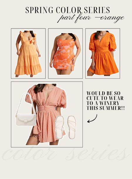 COLOR SERIES 🍊💫🧡 orange outfits for warmer weather! Date night and girls day outfits :)

#LTKmidsize #LTKparties #LTKstyletip