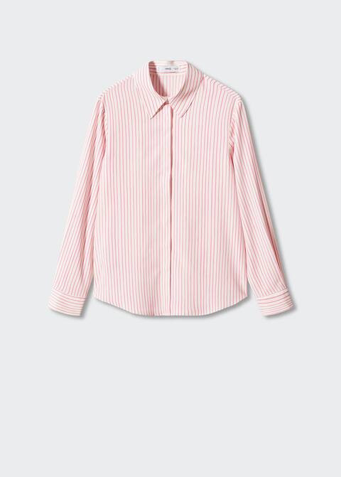 Buttoned flowy shirt | MANGO (UK)