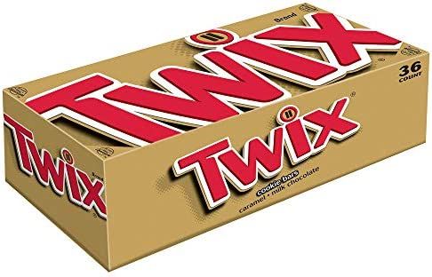 Twix Full Size Caramel Chocolate Cookie Candy Bar | Amazon (US)