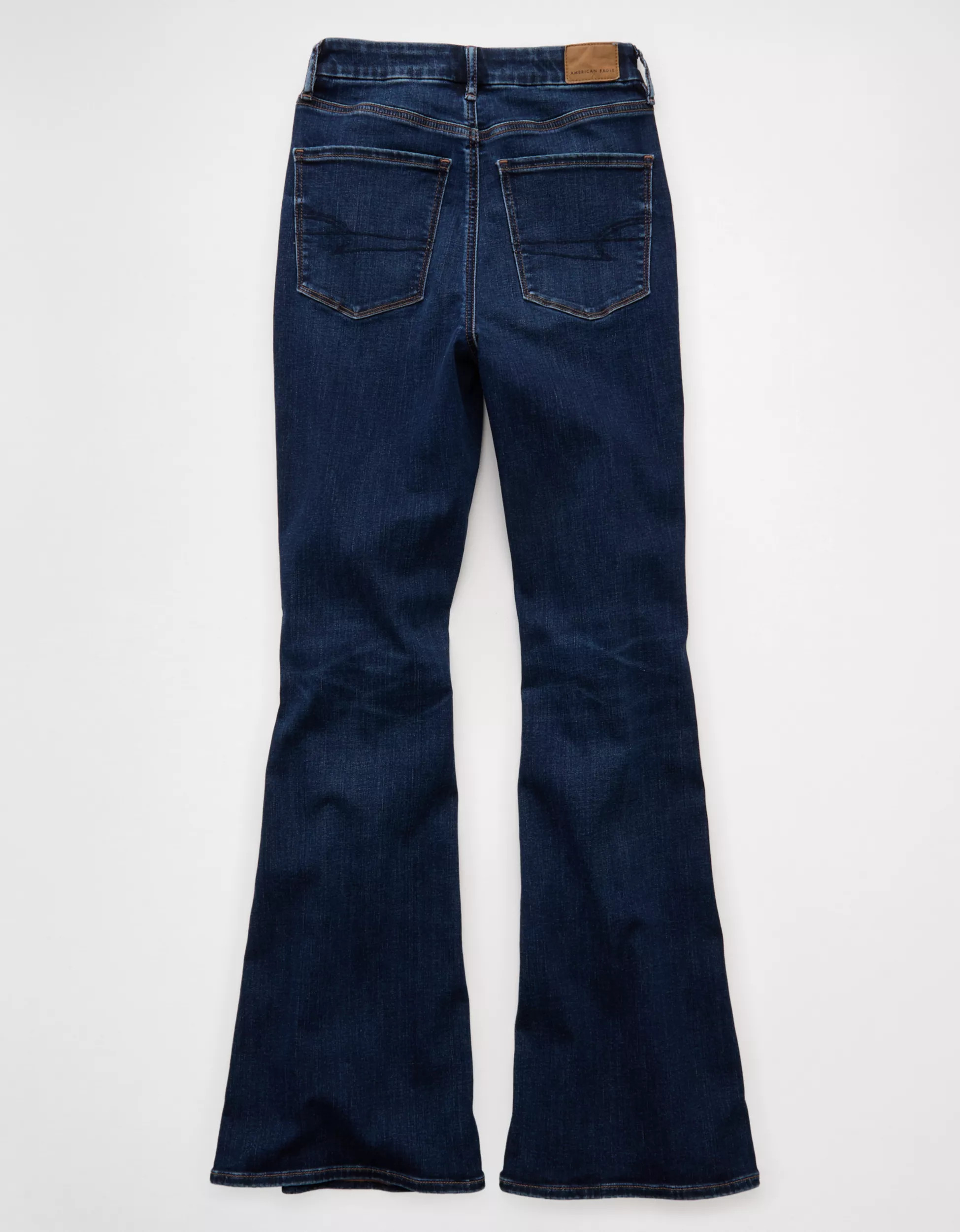 AE Next Level Curvy Super High-Waisted Flare Jean | American Eagle Outfitters (US & CA)