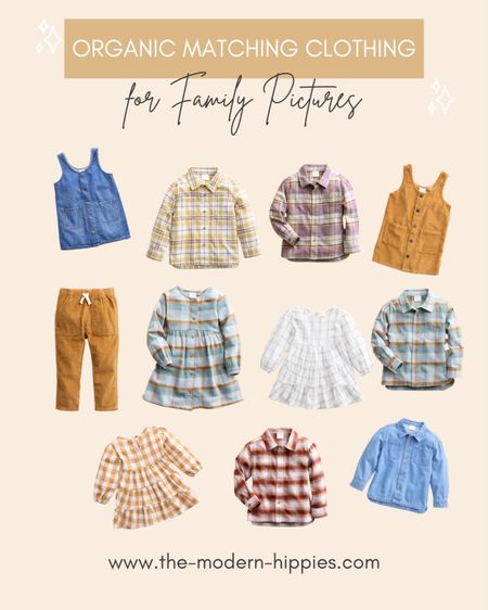 Organic Matching Family Picture Outfits 

#LTKHoliday #LTKfamily #LTKkids