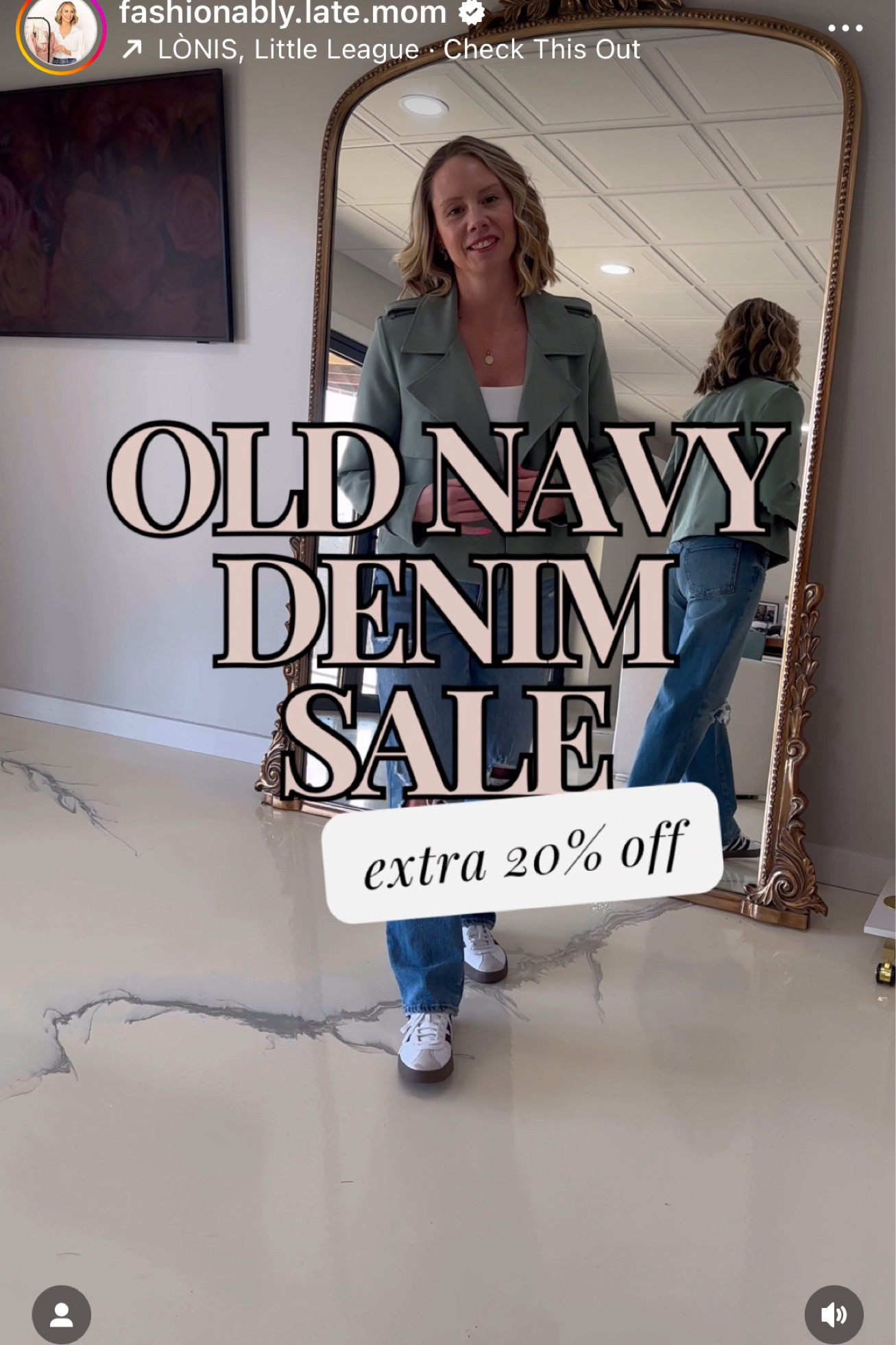 Old navy denim sale! 
