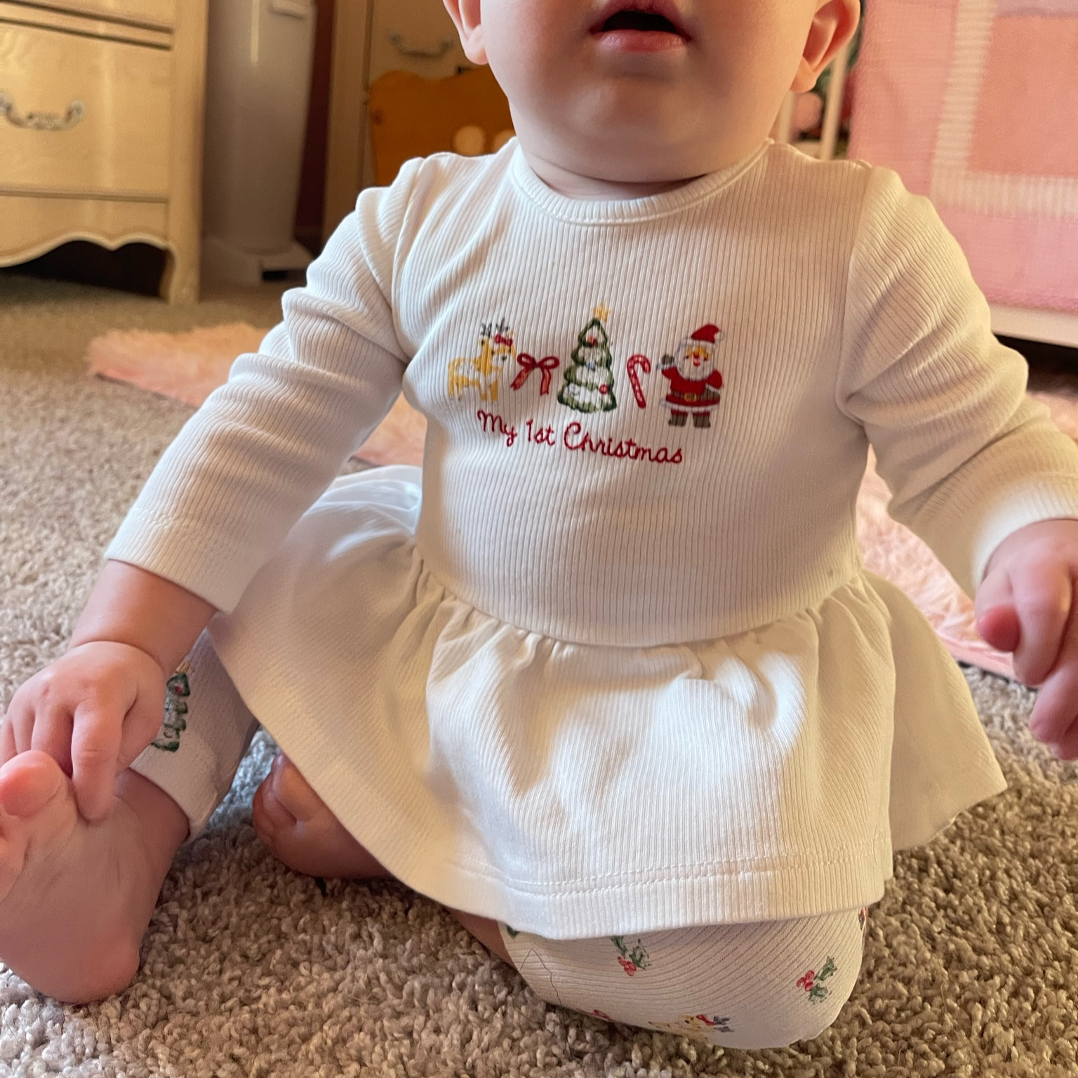 Baby’s first Christmas outfit $15 right now!!! 

#LTKSeasonal #LTKBaby #LTKHoliday