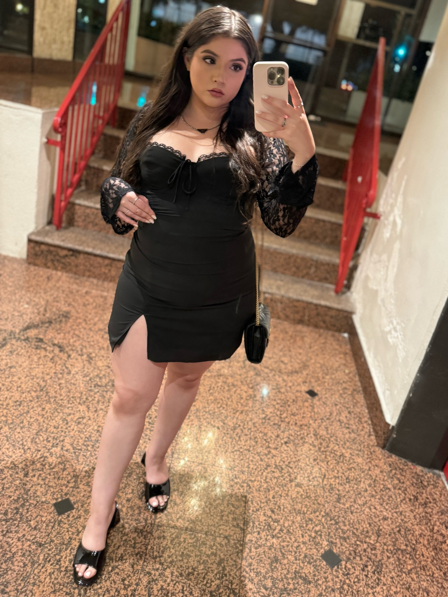 Quite possibly my favorite dress ever from Princess Polly. 🖤 It was the perfect little black dress for girls night out. 👯‍♀️🪩✨

#LTKparties #LTKmidsize #LTKstyletip