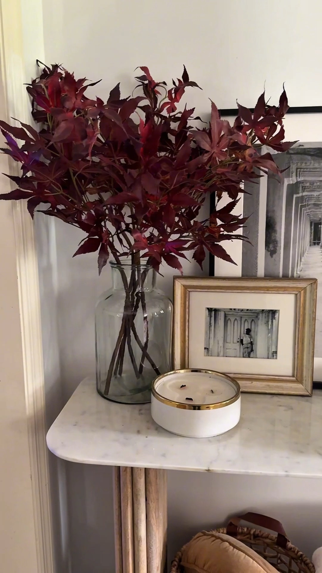 Incredibly real-looking maple leaf stems | Artificial stems for fall | Artificial maple leaves branches | Autumn Thanksgiving table decoration 

#LTKSeasonal #LTKHome