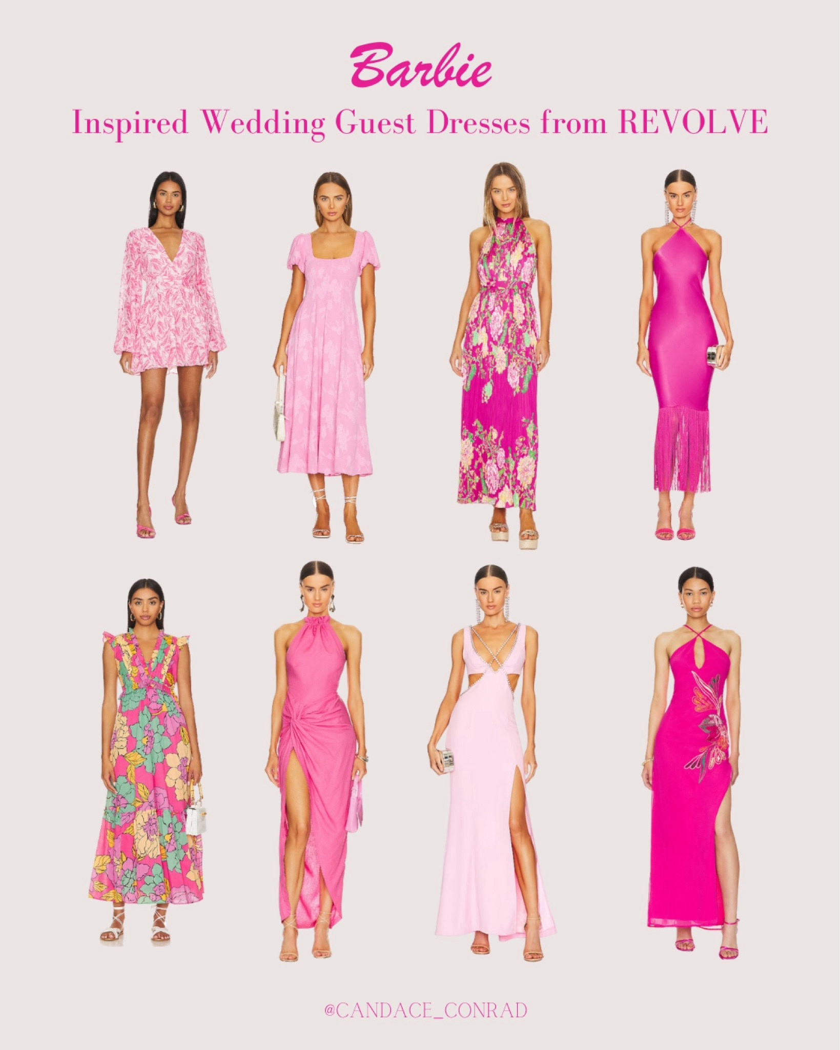 Pink Wedding Guest Dresses | Wedding Guest Dresses 

#LTKstyletip #LTKwedding #LTKSeasonal
